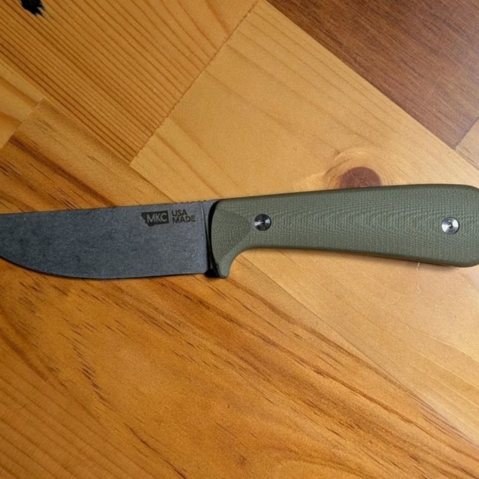 Image 3 - MKC Stubhorn Olive Green Knife