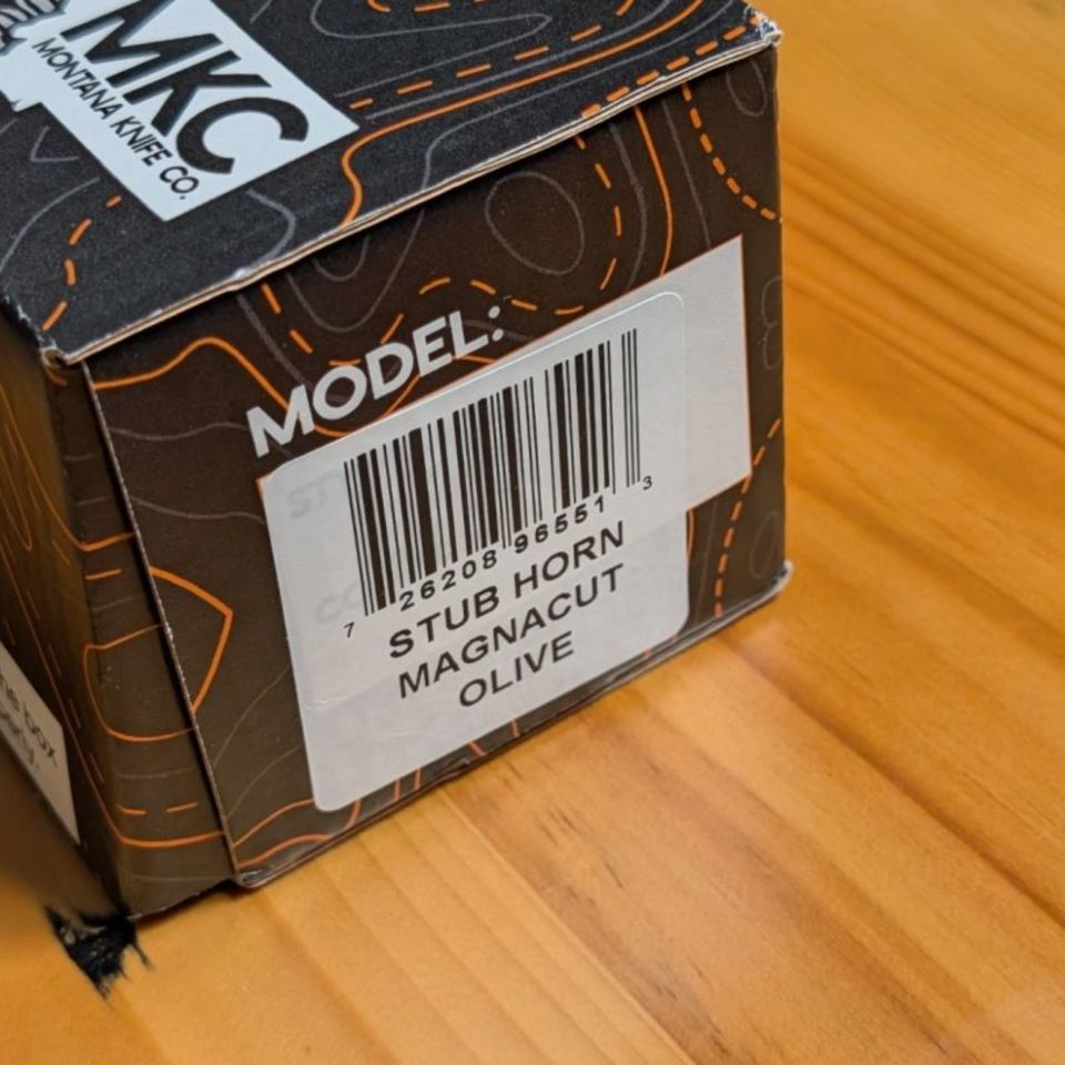 Image 5 - MKC Stubhorn Olive Green Knife