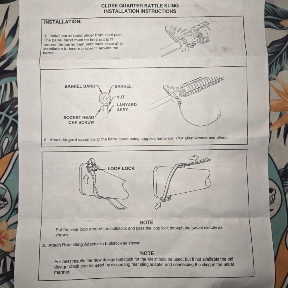 Image 3 - Old School CQB Battle Sling
