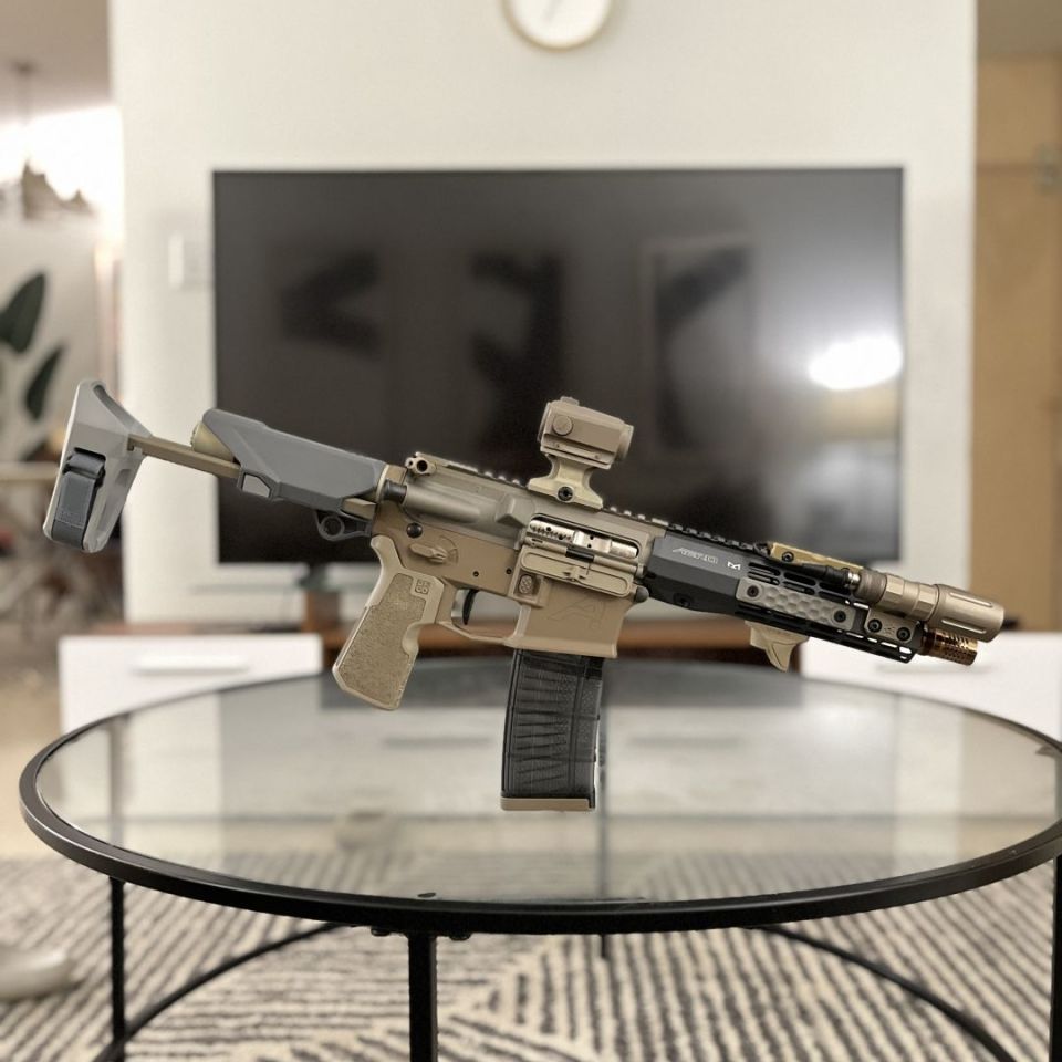 Image 3 - 8” 300blk honey badger at home