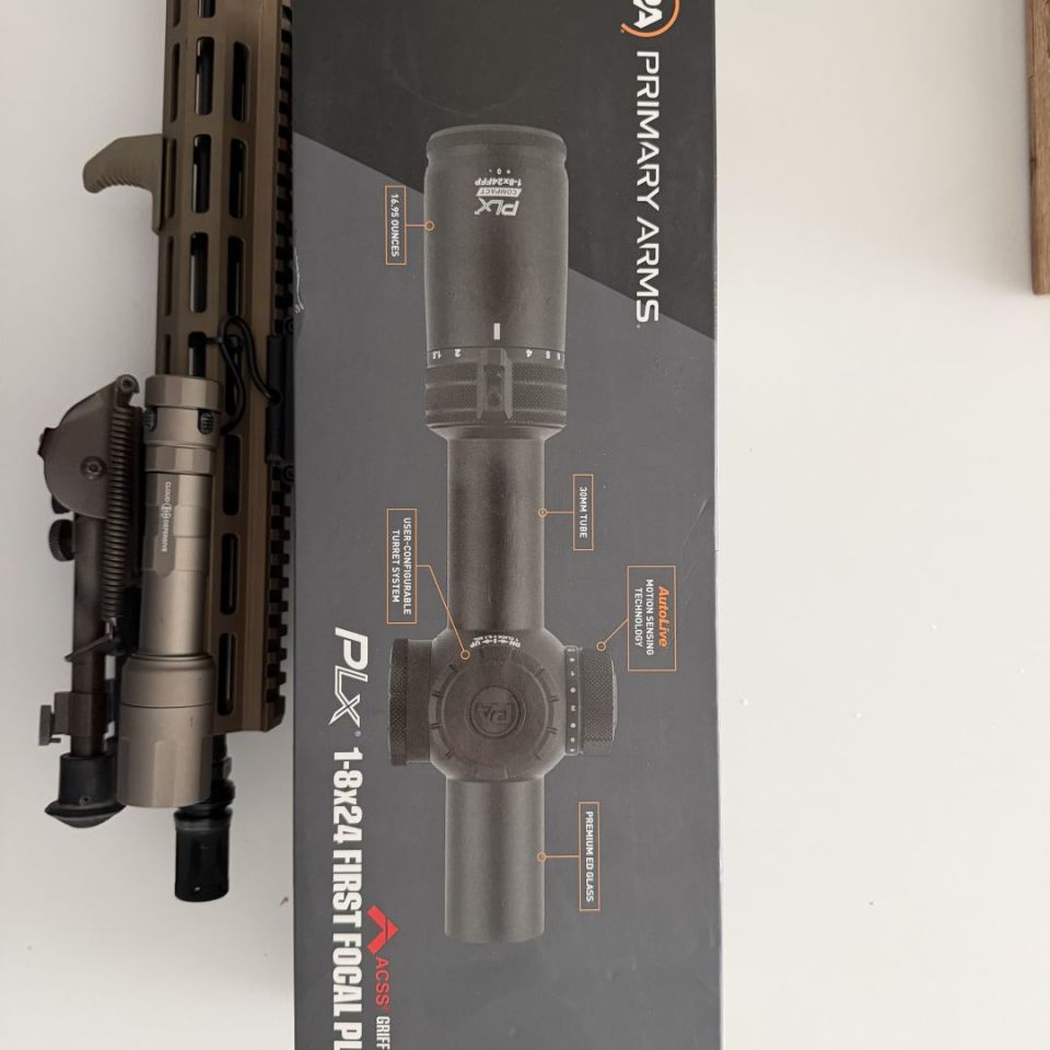 Image 3 - Primary Arms PLXc 1-8 Mil M8