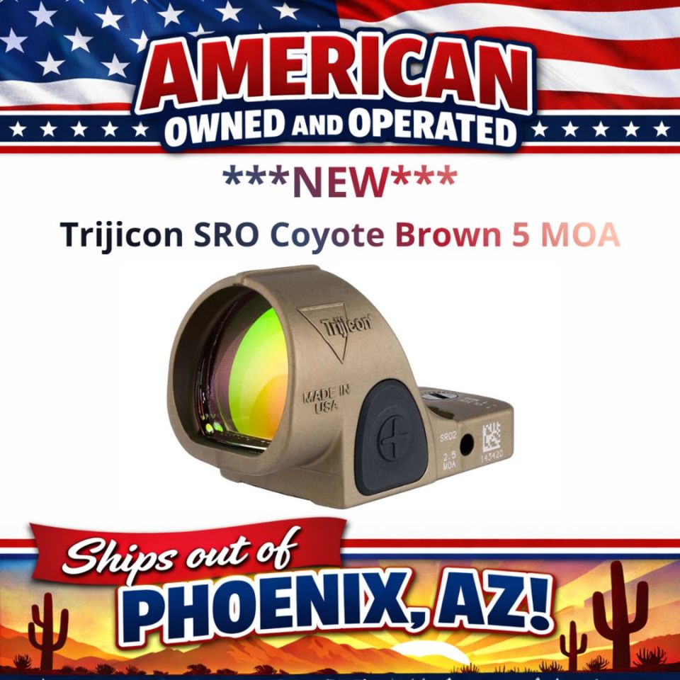 Image 1 - *NEW*Trijicon SRO Coyote BROWN