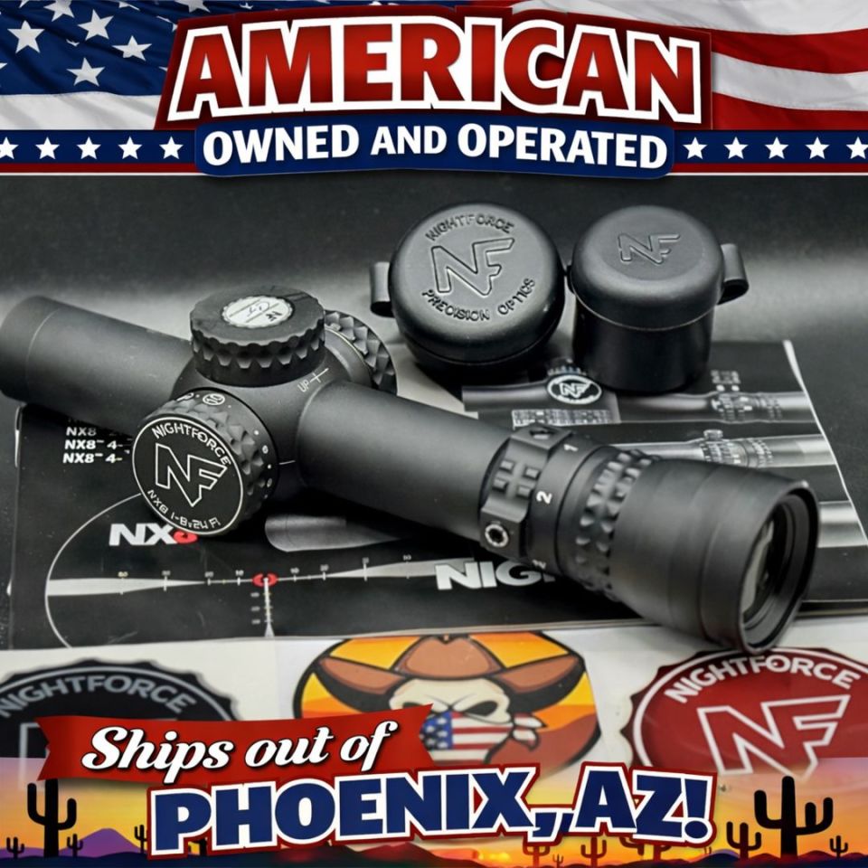 Image 1 - Nightforce NX8 1-8x24mm MRAD