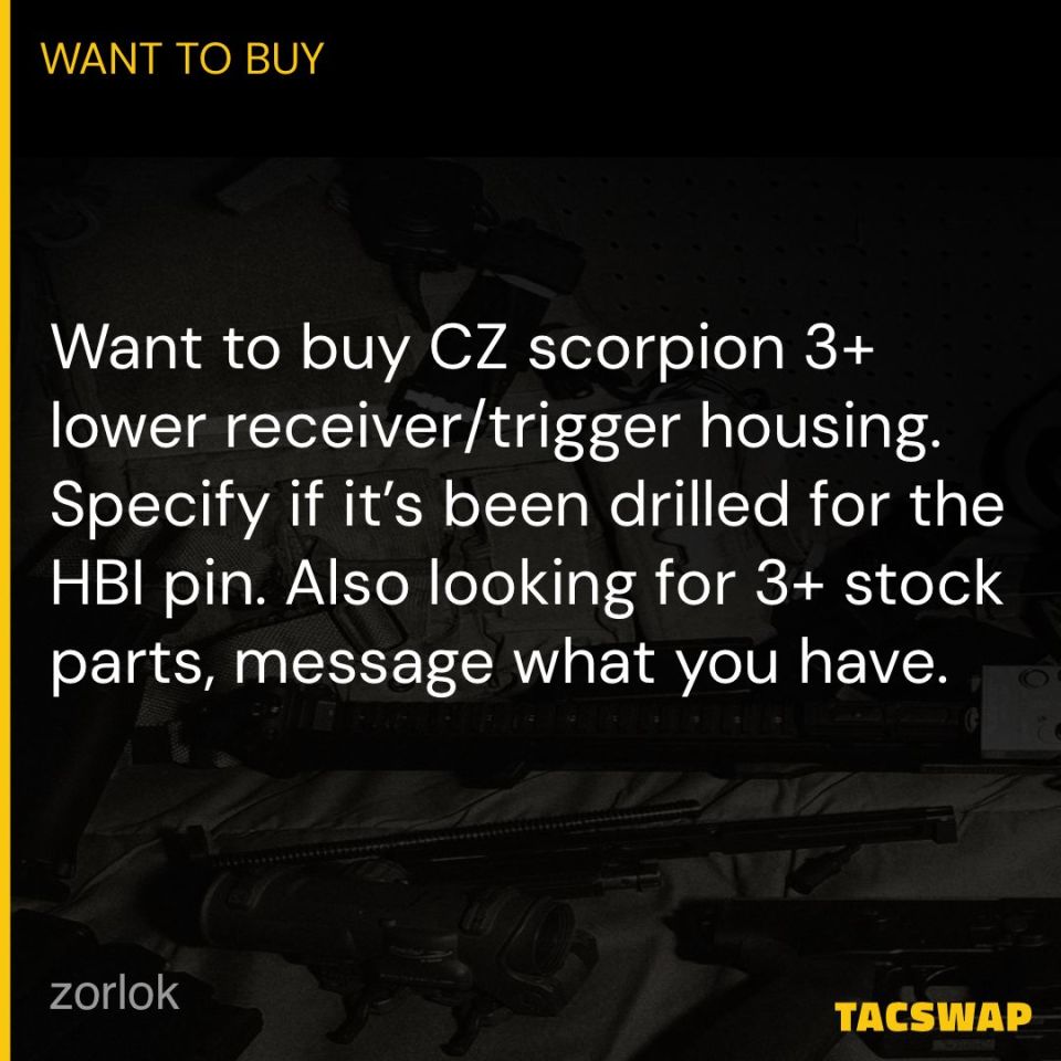 Image 1 - CZ Scorpion 3+ stock barrel 