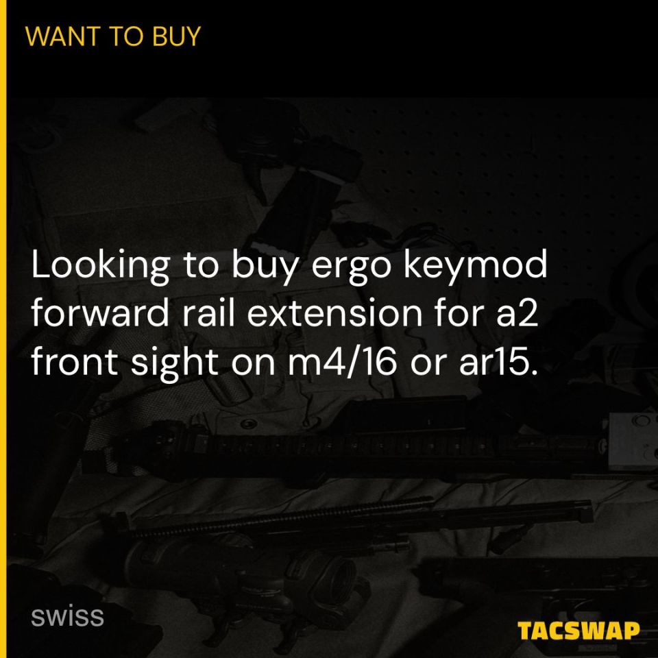 Image 1 - WTB ergo keymod forward M4 A2