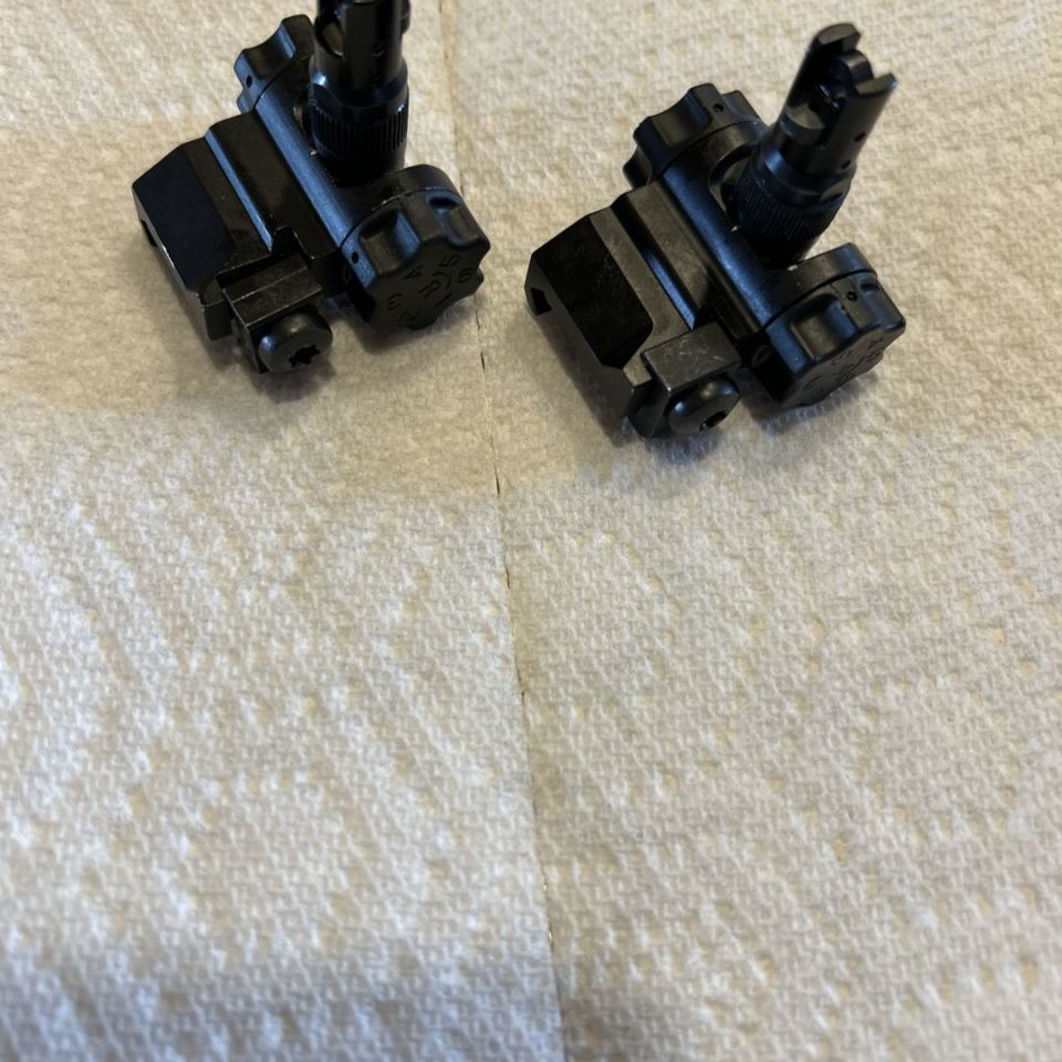 Image 3 - SCAR FlipUp Iron Rear Sights