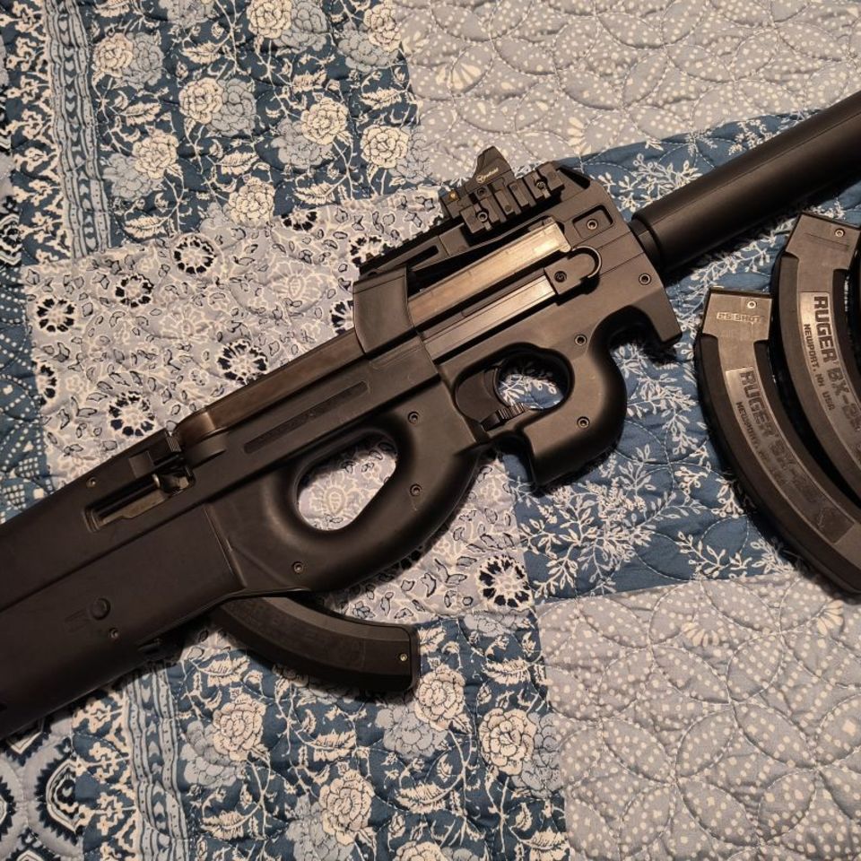 Image 1 - The P90 we have at home 