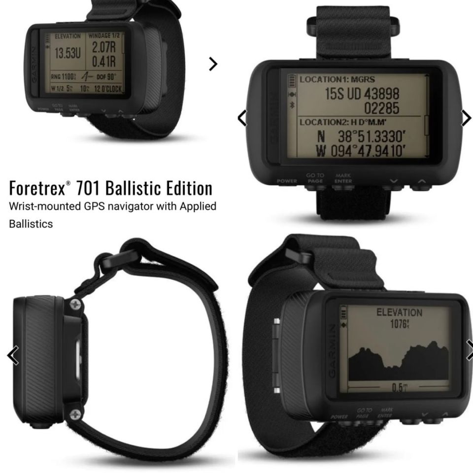 Post 4 - Garmin 701 Ballistics 