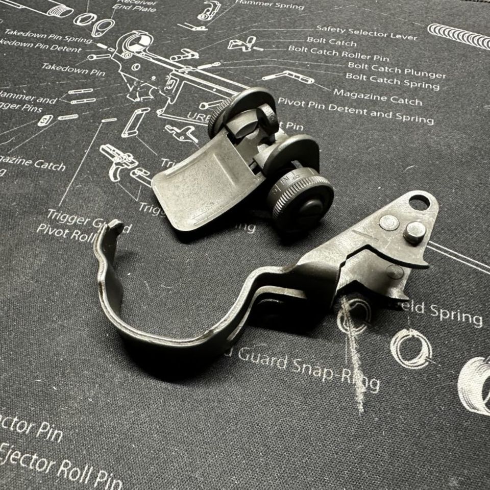 Post 2 - M1 Garand Sight. Trigger Guard