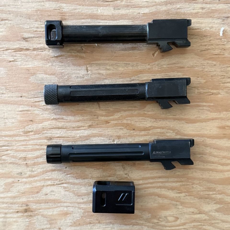 Post 5 - Glock 19 Barrels 