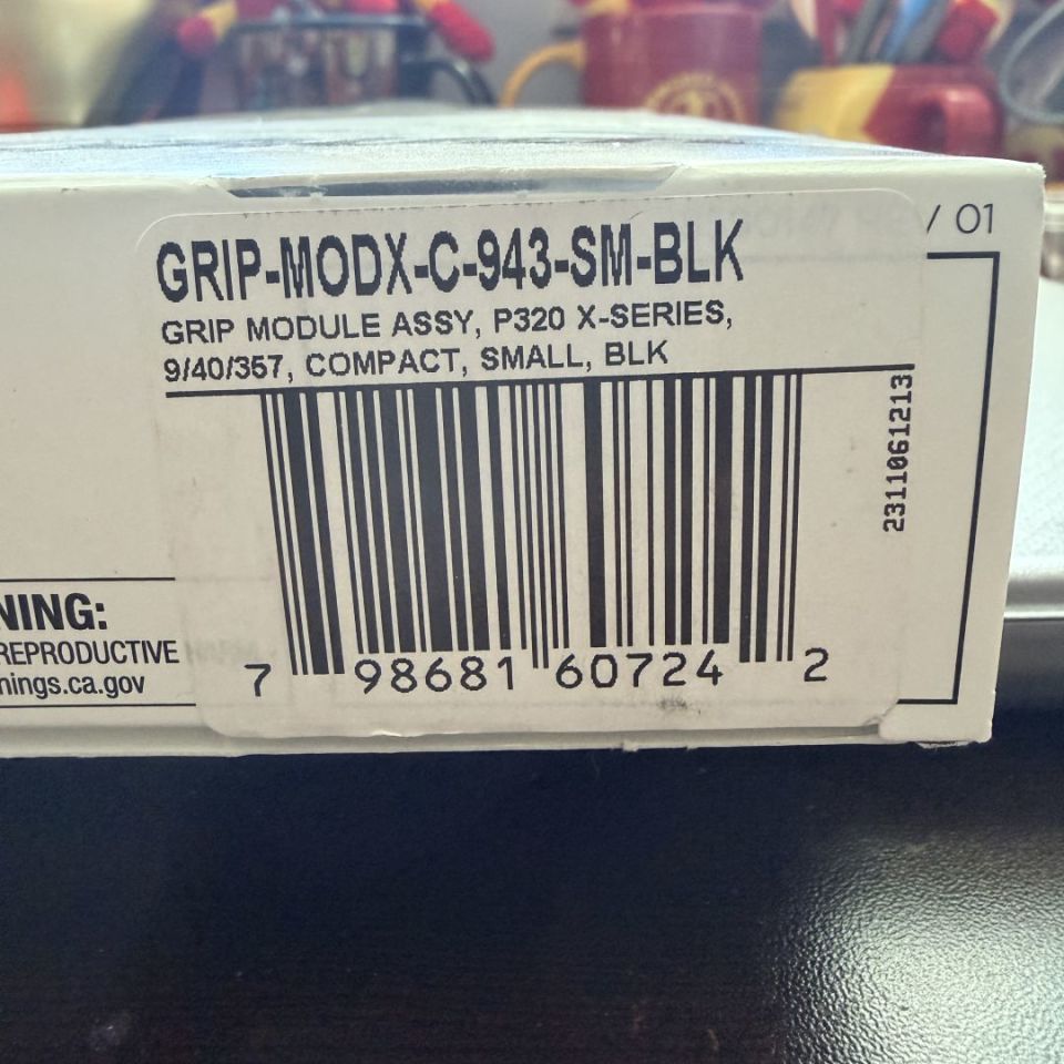 Post 5 - NIB sig xcompact grip and mags