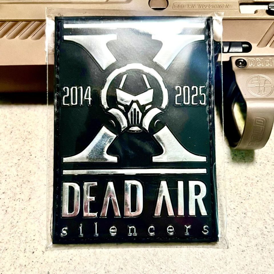 Post 4 - Dead Air Sandman “X” PVC Patch