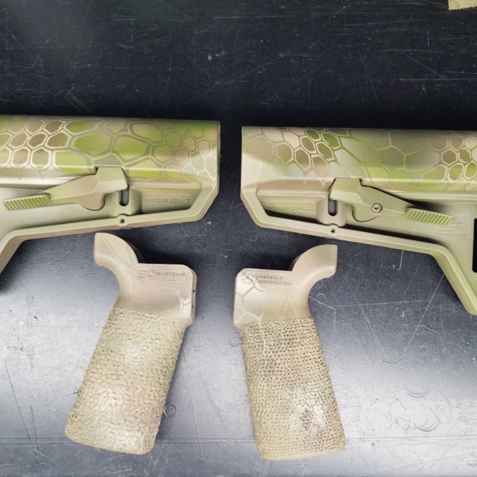 Post 2 - Magpul K stock Kryptek Mandrak