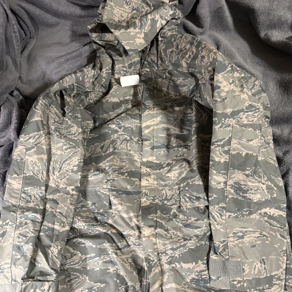Post 5 - Digital Tiger Stripe Parka New
