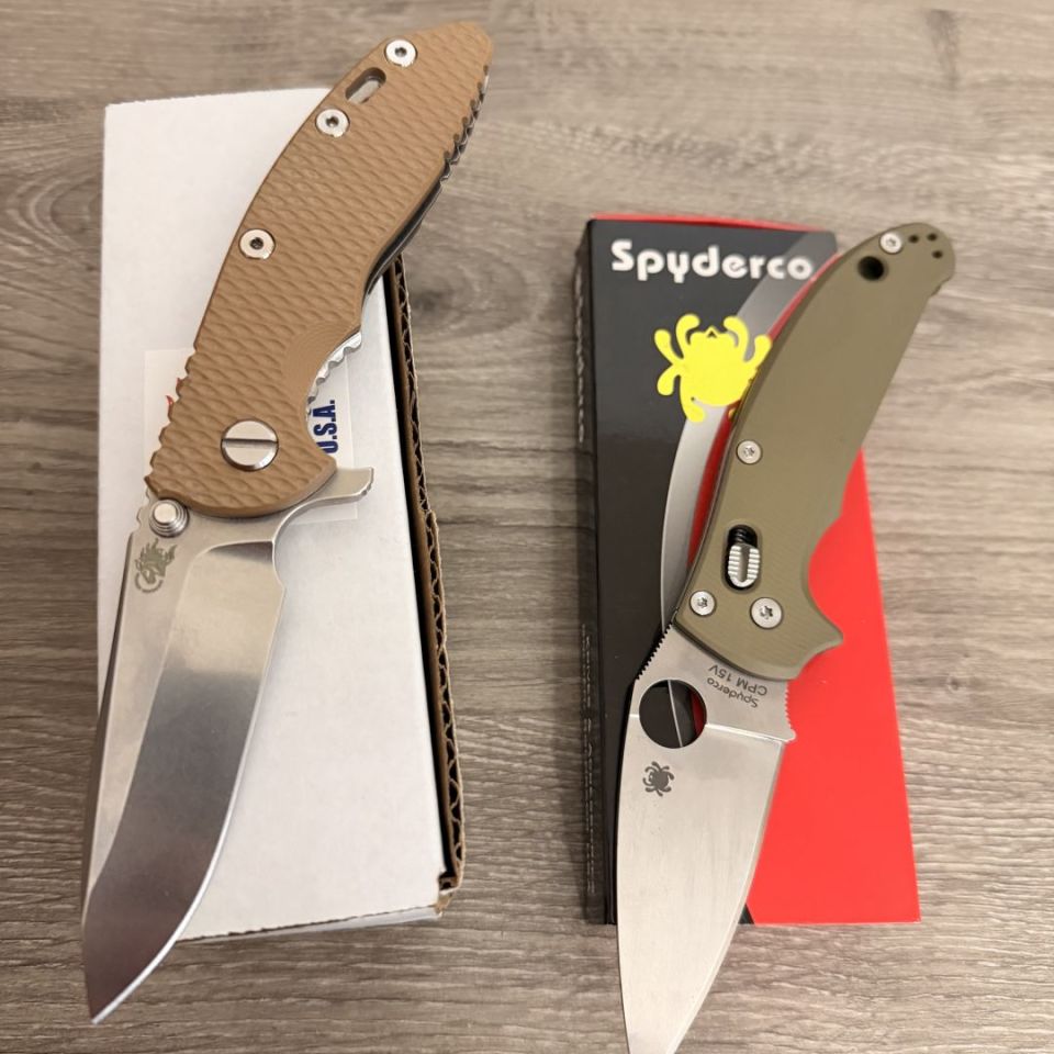 Post 1 - Hinderer and Spyderco