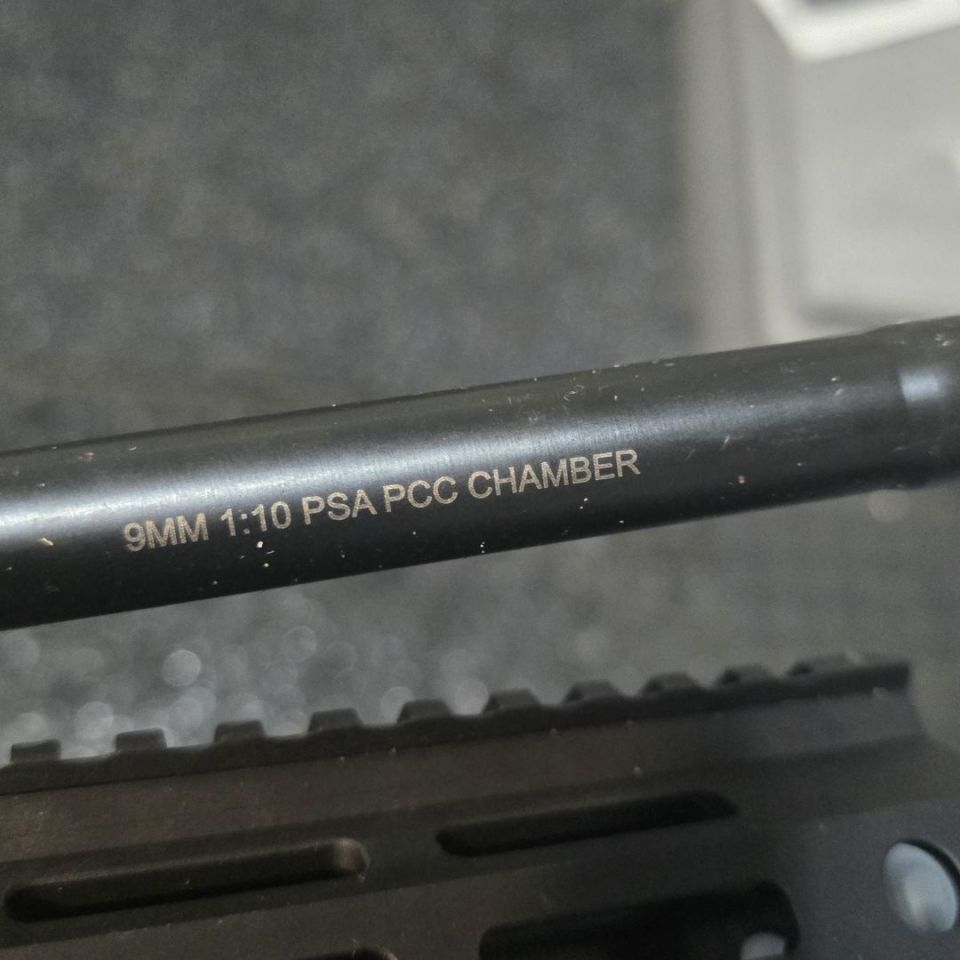 Post 3 - PSA 16" 9mm barrel and rail
