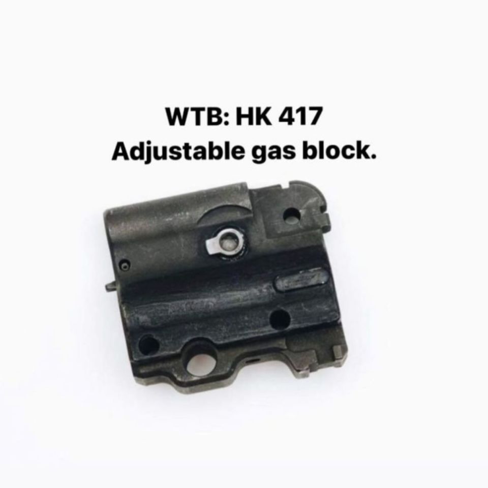 Post 2 - !!!WTB!!! HK 417 ADJ gas block