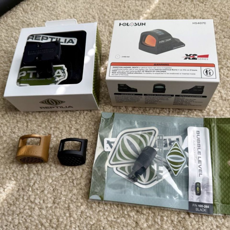 Post 3 - Holosun HS407c & Reptilia