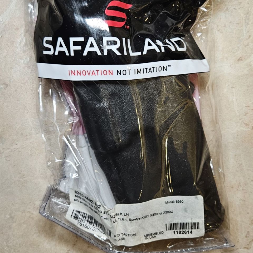 Post 2 - Safariland P320 lefty holster
