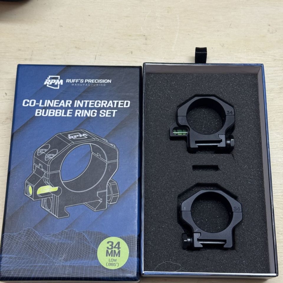 Post 2 - RPM Ruffs 34mm Low Rings .885"