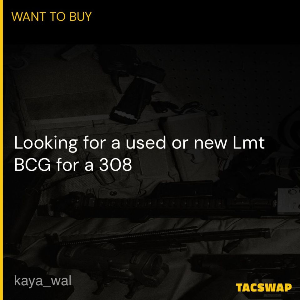 Post 4 - LMT 308 BCG