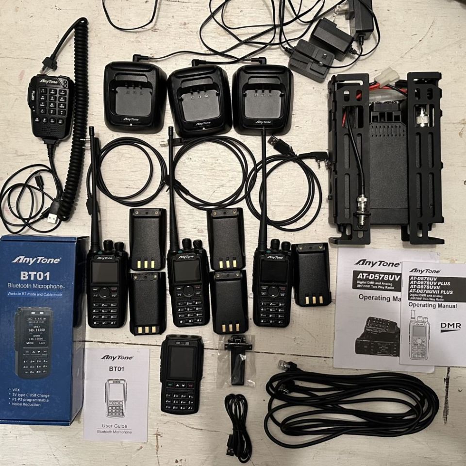 Post 1 - Anytone DMR Squad Setup