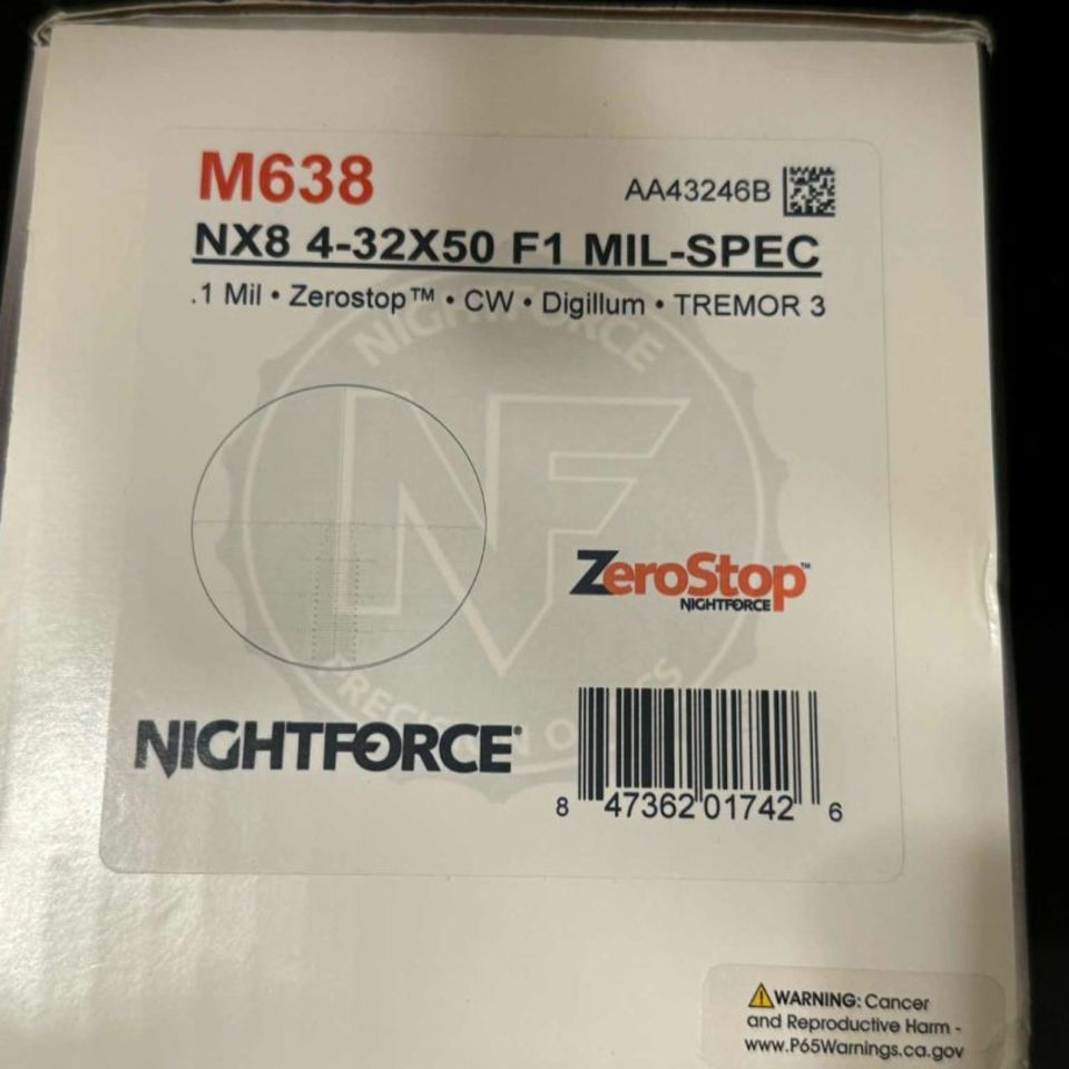Post 2 - NF Mil-Spec NXS 4-32 T3 illum