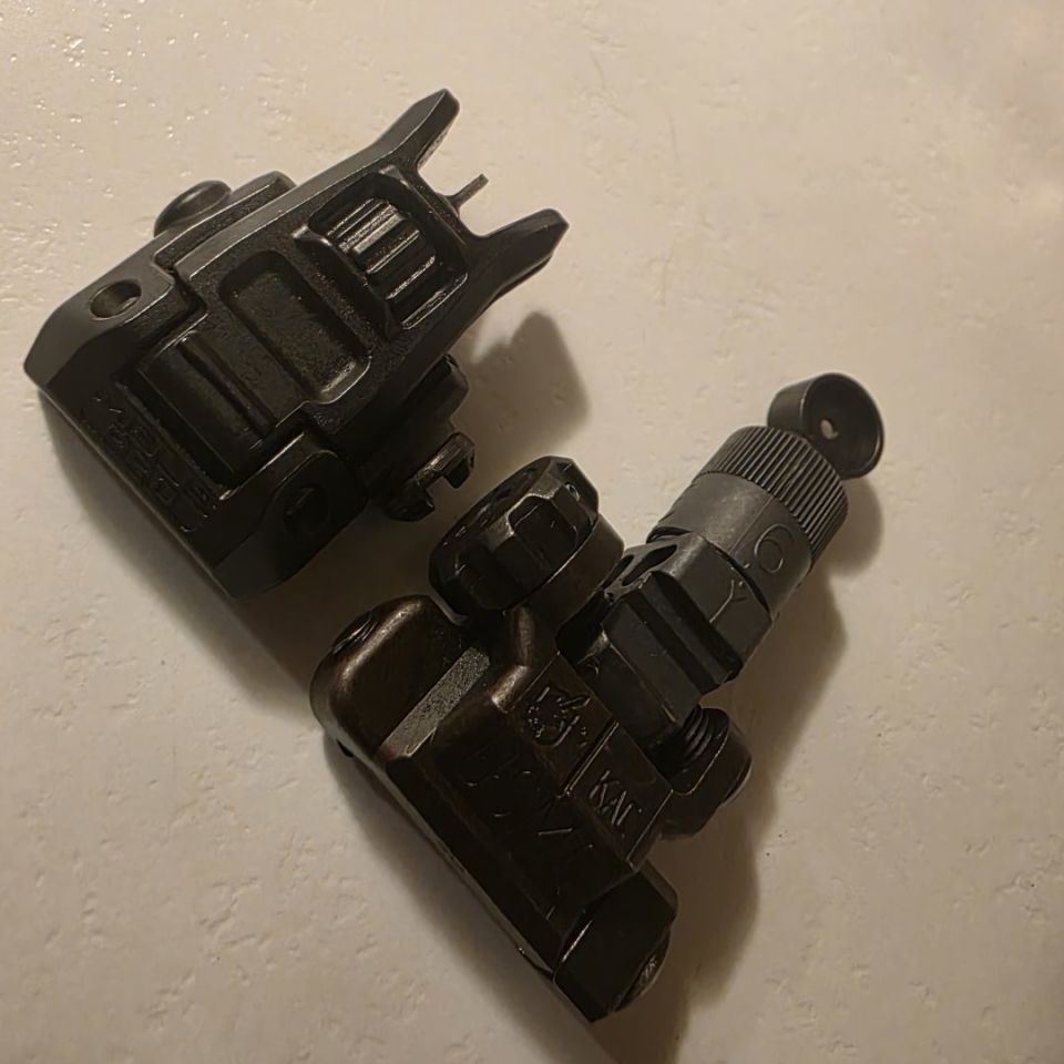 Post 1 - KAC rear and Magpul Pro BUIS