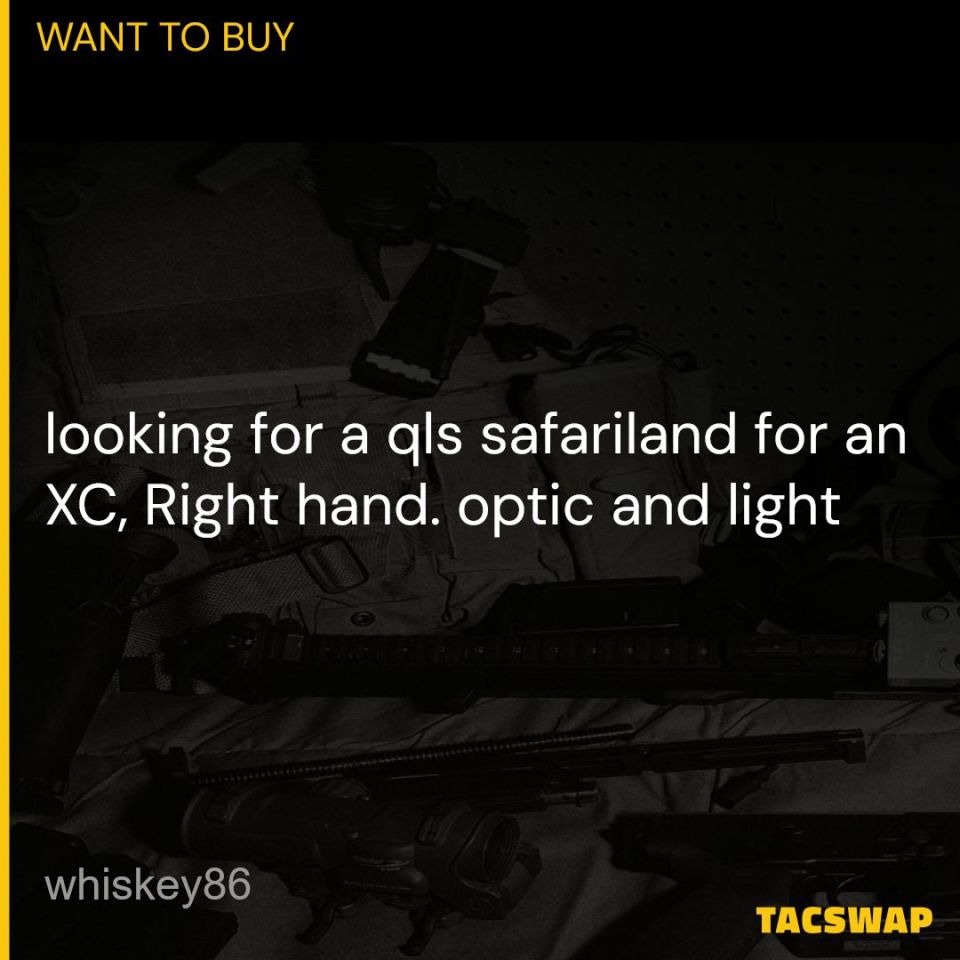 Post 2 - safariland RH for XC