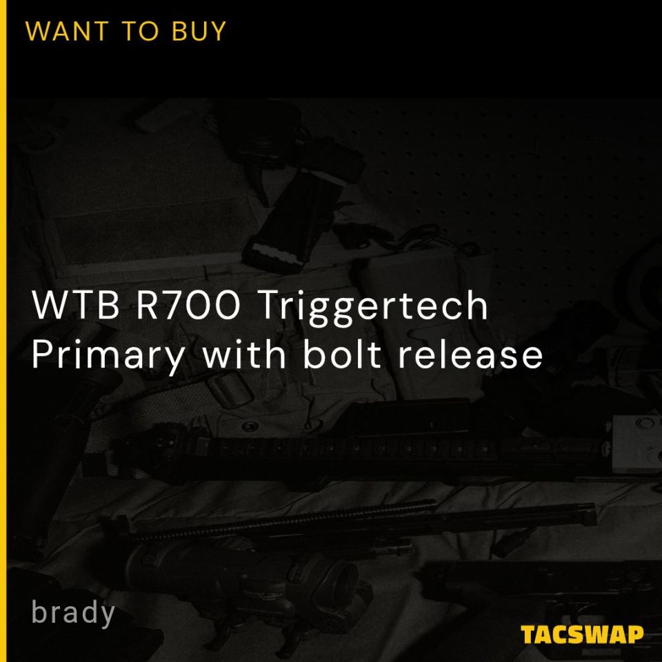 Post 5 - WTB R700 Triggertech Primary 