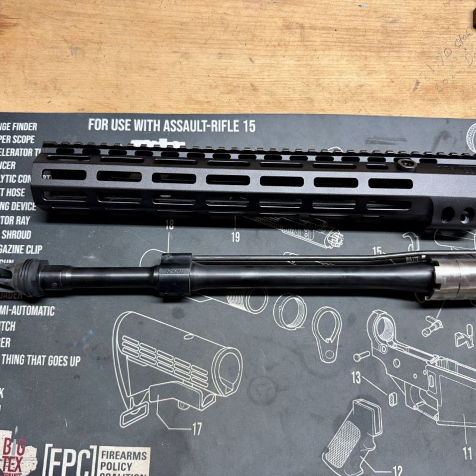 Post 2 - Solgw 13.7 barrel and l89 rail