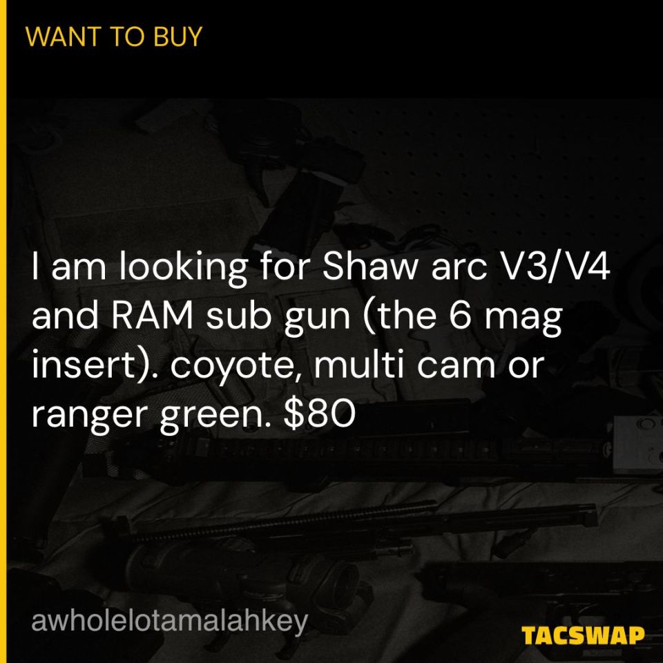 Post 2 - Shaw arc V3/V4 and RAM sub gun