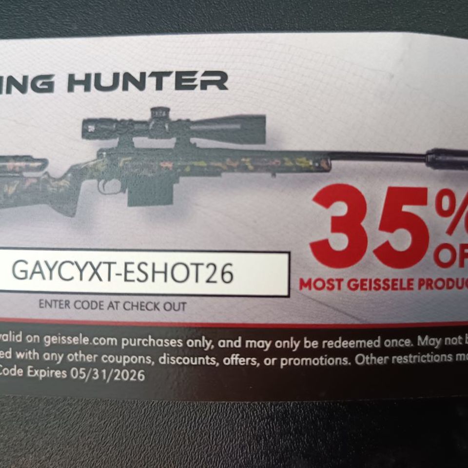 Post 1 - Geissele 35% off