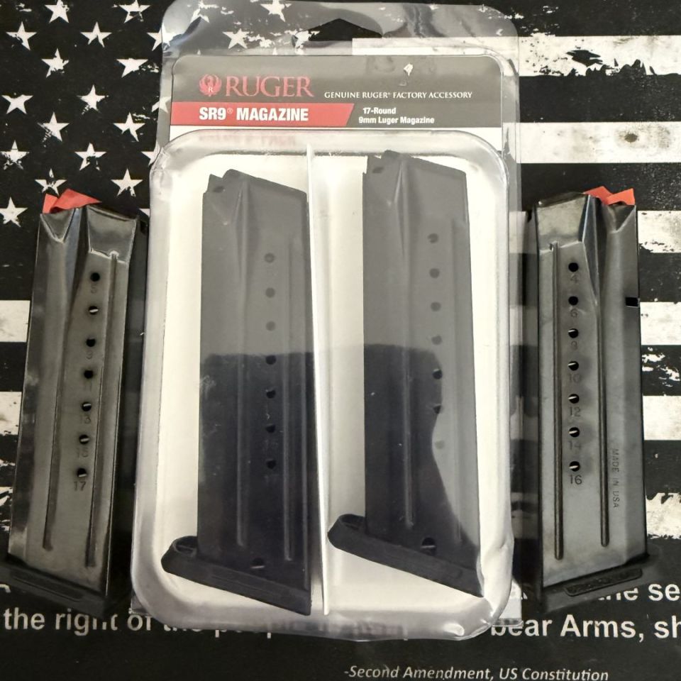 Post 1 - Ruger SR9 17 Rd mags