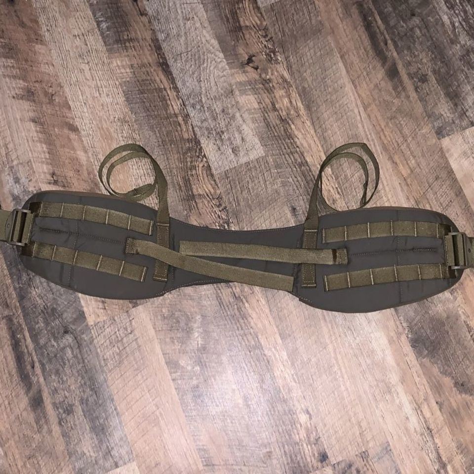 Post 1 - New Small Kifaru Ranger Green Duplex Belt. The webbing is Coyote. Fits 31”-34” waist. $65 shipped 