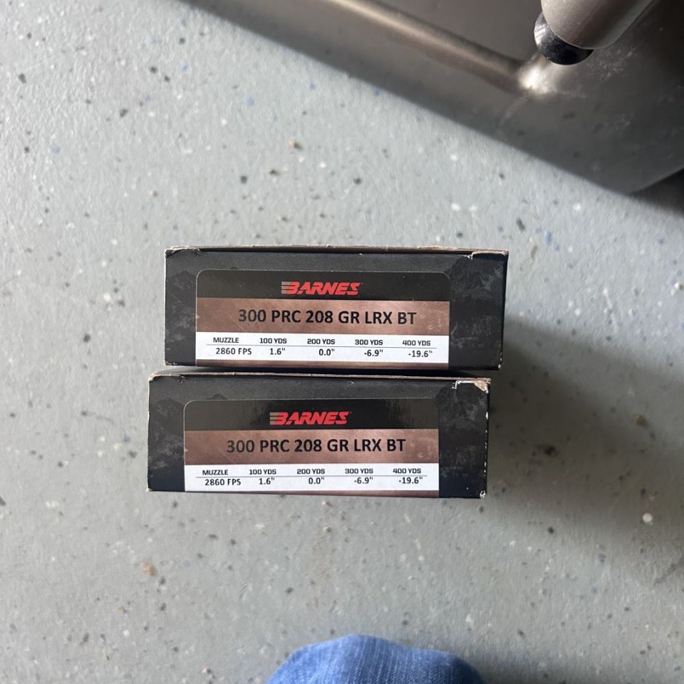 Post 2 - 300 PRC ammo