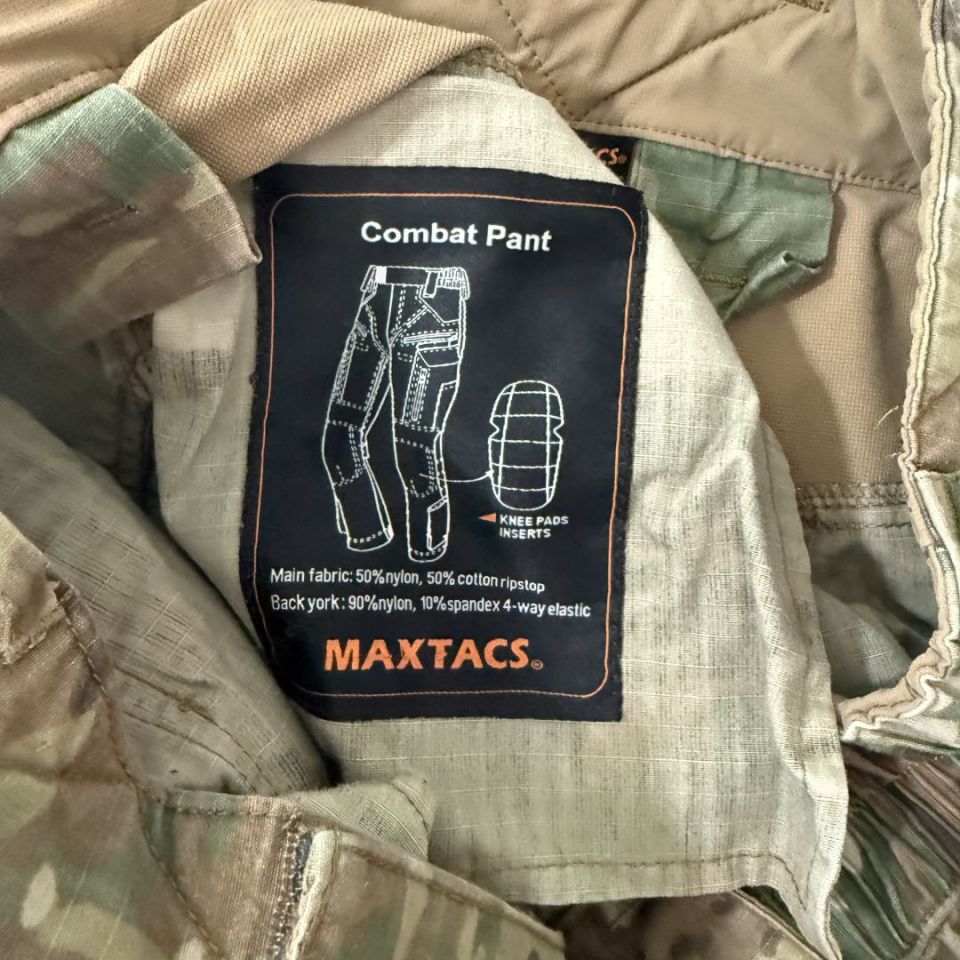 Post 5 - MaxTacs Combat pants