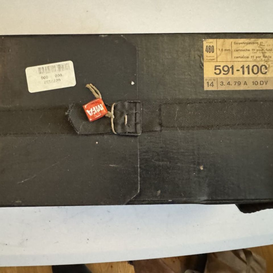 Post 3 - Case of GP11 7.5x55 Swiss