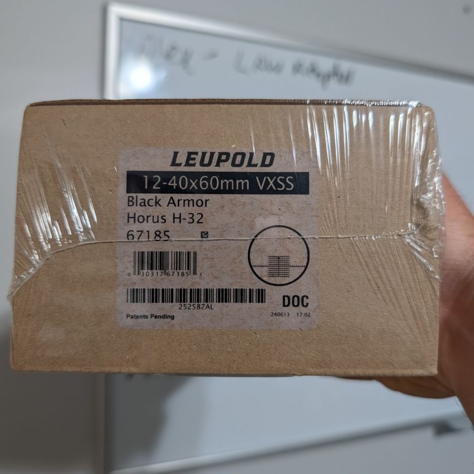 Post 1 - Leupold VXSS Mark 4 12-40 H-32