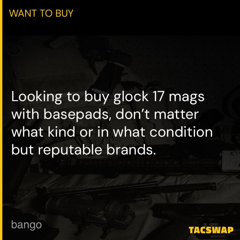 Post 1 - WTB Glock 17 Mags w/ Basepads