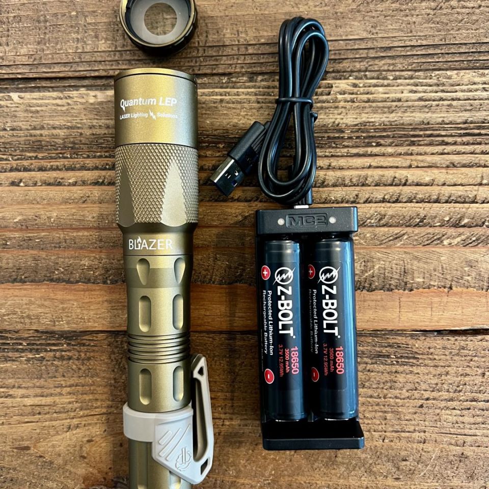 Post 4 - Zbolt LEP handheld flashlight 
