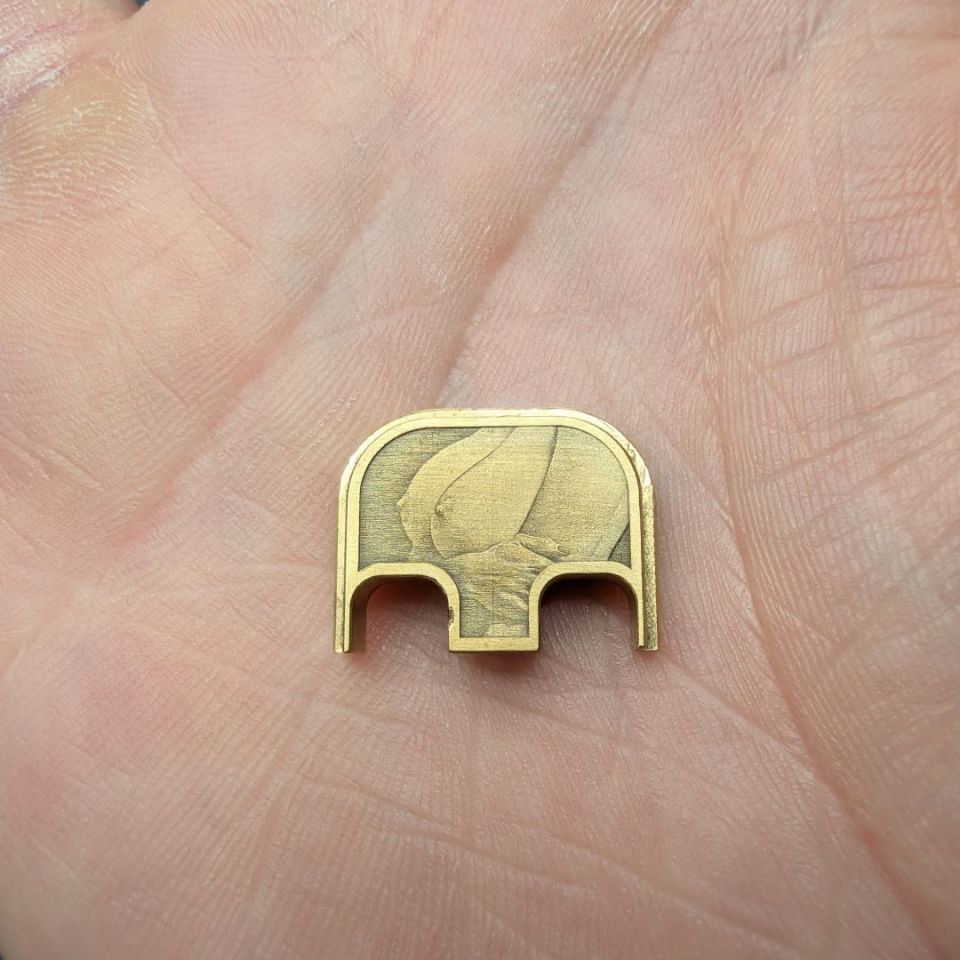 Post 3 - Brass Glock backplate 