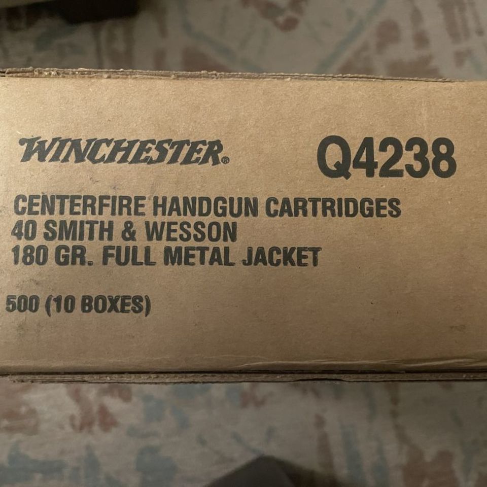 Post 3 - Winchester 40S&W 