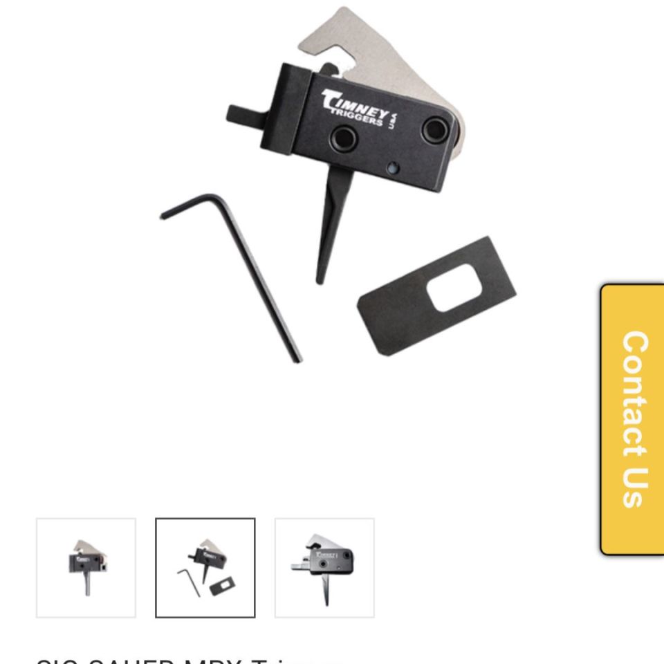 Post 1 - AR trigger / Sig MPX Timney