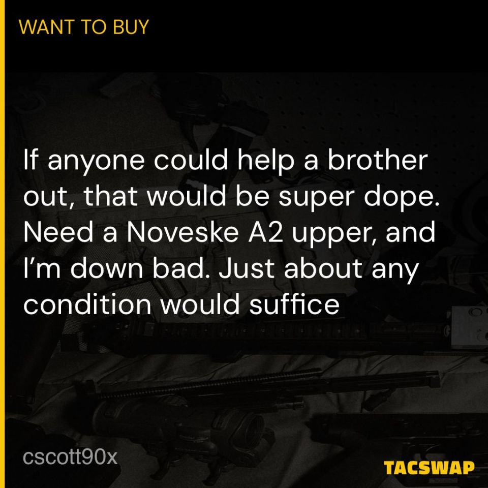 Post 1 - ISO Noveske A2 upper 