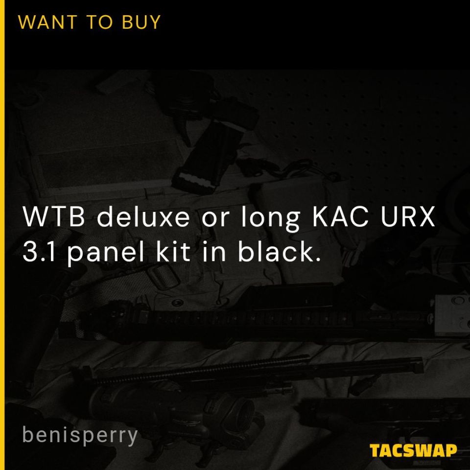 Post 2 - WTB KAC URX 3.1 Panels