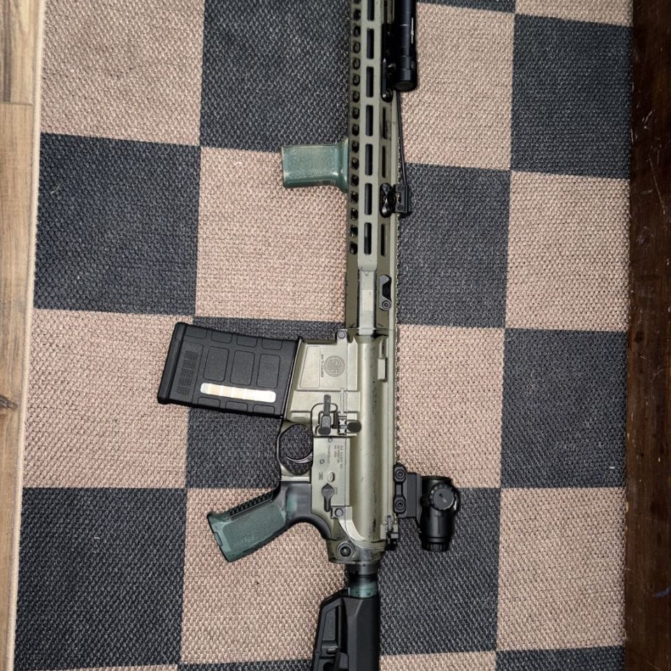 Post 2 - SIG 716i Distressed OD Green