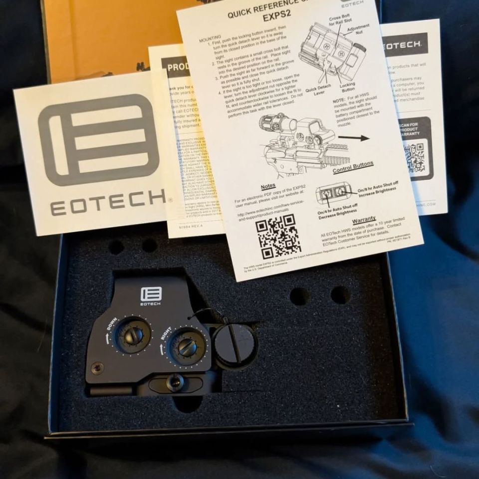 Post 3 - EOTech XPS2-0 Green Dot