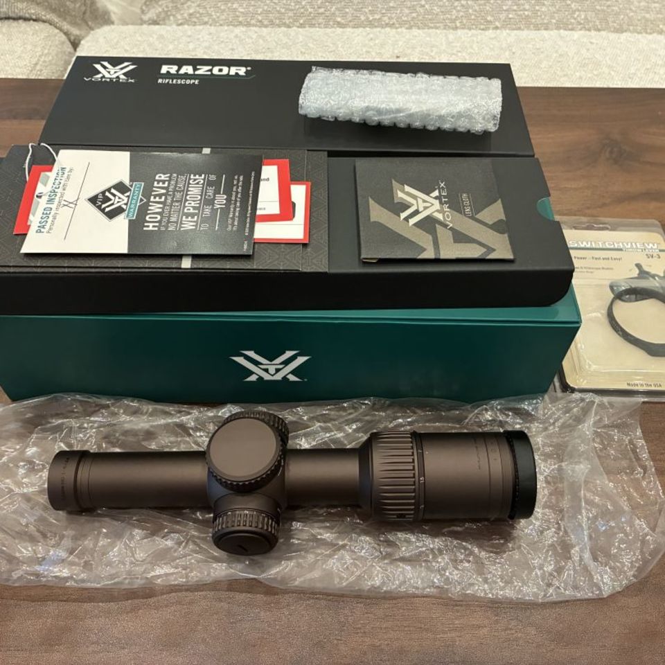 Post 1 - Vortex Razor Gen II HD-E 1-6x