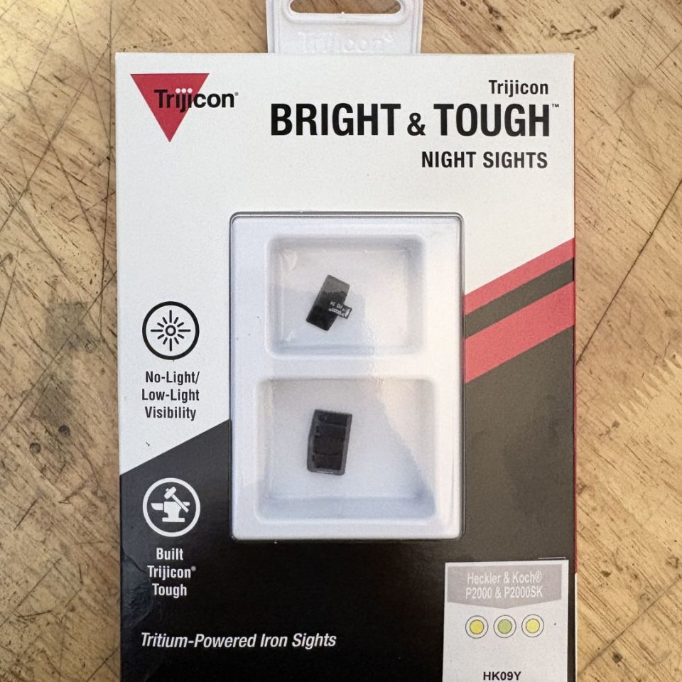 Post 1 - Trijicon HK P2000 sights
